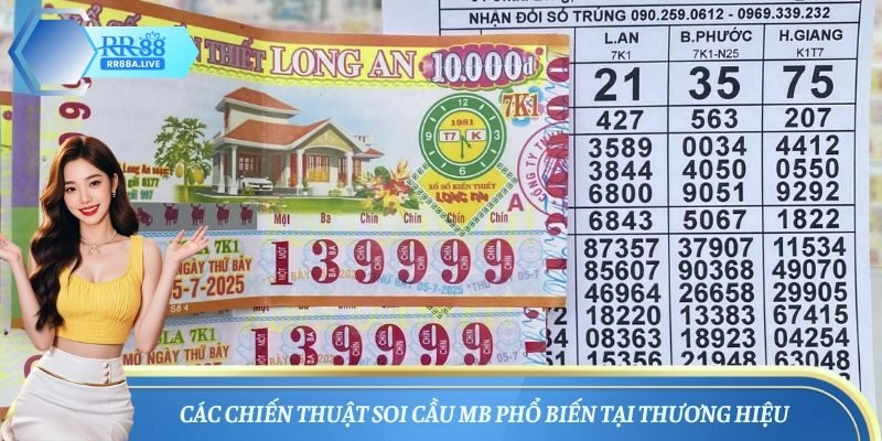 Các chiến thuật soi cầu mb phổ biến tại thương hiệu